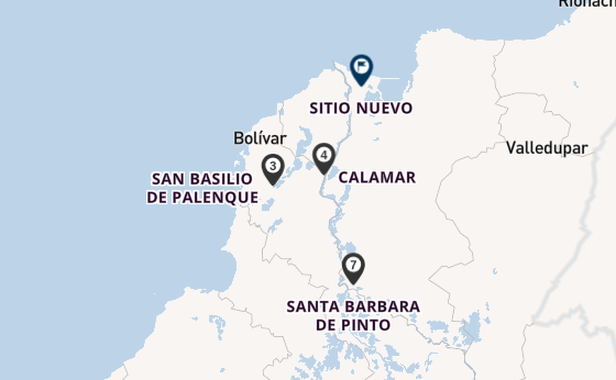 South America from Cartagena, Colombia with the AmaMelodia