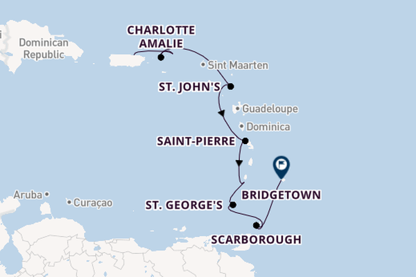 Caribbean from San Juan, Puerto Rico with the Azamara Quest