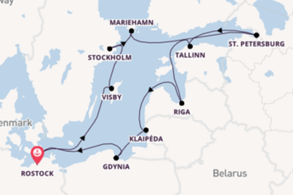 15daagse cruise naar Tallinn