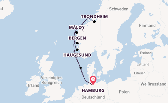 Norwegens Fjord-Weltnaturerbe ab Hamburg 2