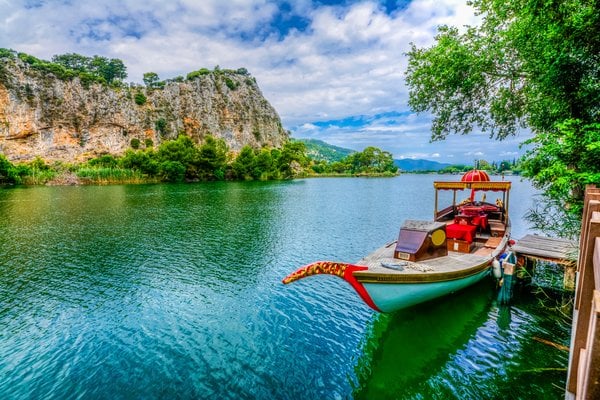 Dalyan Fluss, Türkei