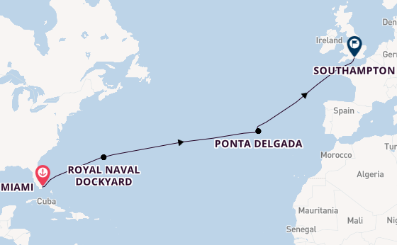 Transatlantic from Australia with the Freedom of the Seas
