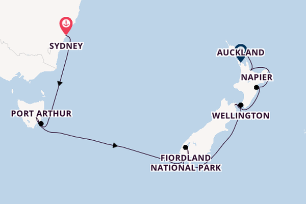 Epic Seas & Southern Skies: Australia & New Zealand