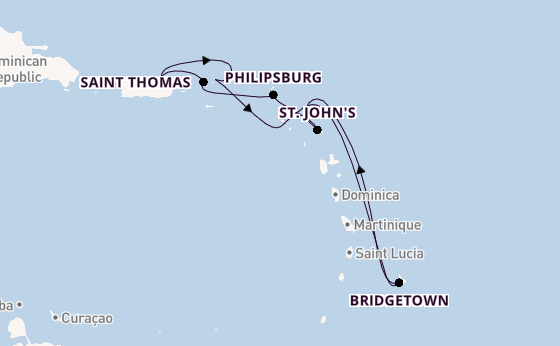 Caribbean from San Juan, Puerto Rico with the Norwegian Prima