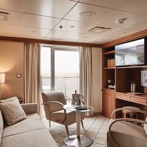 Come aboard the undefined and discover one of 9 cabin categories on a total of 5 decks that can accommodate 144 passengers. Choose your dream cabin and feel at home on board the undefined!