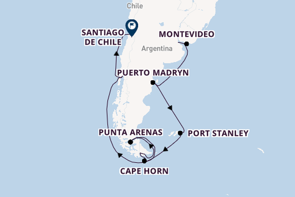South America from Buenos Aires, Argentina with the Majestic Princess
