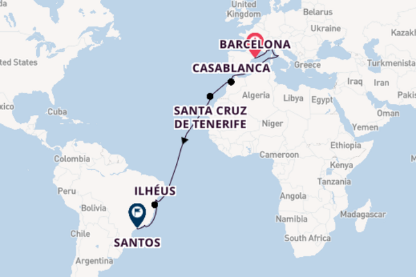 Verken Santa Cruz de Tenerife met MSC Cruises