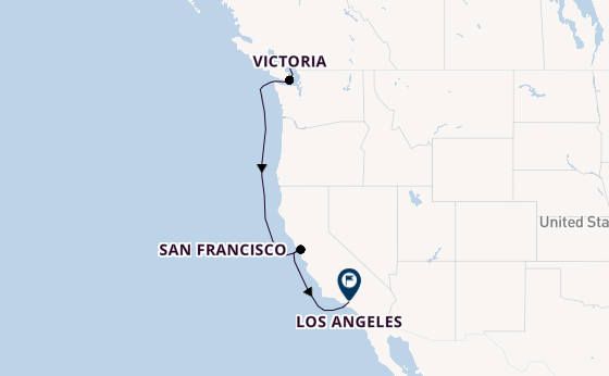 Amerikaanse Westkust vanaf Vancouver, Canada met de Norwegian Encore