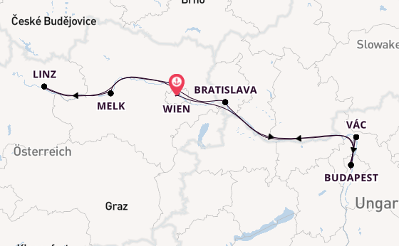 Donau ab Wien auf der VIVA ENJOY
