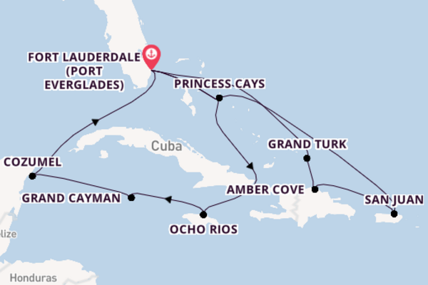 Miami with Luxury Eastern Caribbean & Puerto Rico