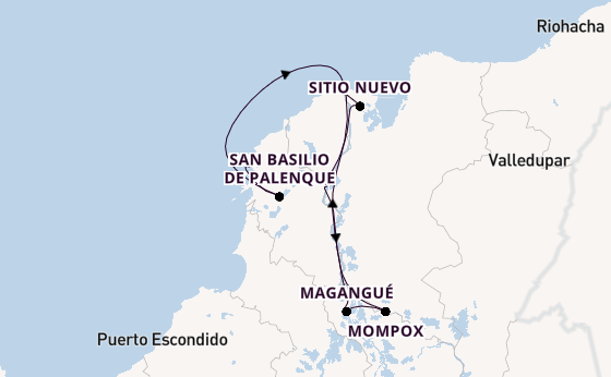 South America from Cartagena, Colombia with the AmaMagdalena