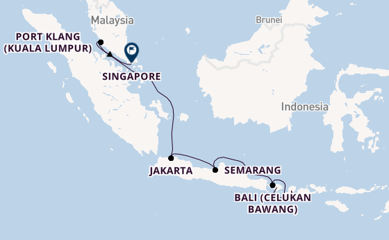 Indonesia from Bali, Indonesia with the Marina