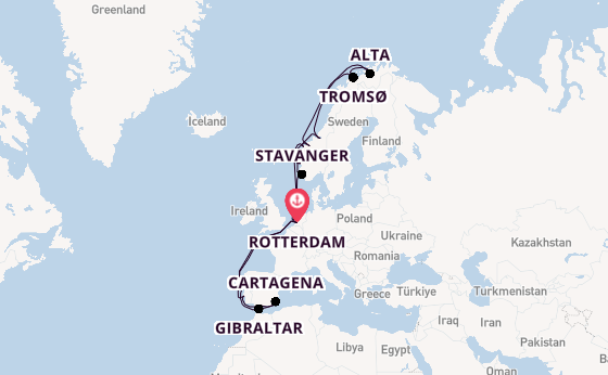 Norway from Rotterdam, The Netherlands with the Nieuw Statendam