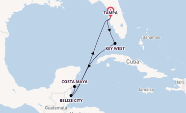 Westelijke Caraïben vanaf Tampa, Verenigde Staten met de Celebrity Constellation