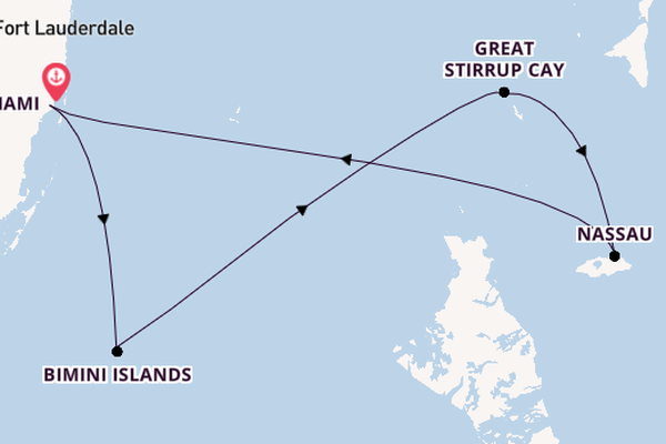 Caribbean from Miami, Florida with the Norwegian Getaway