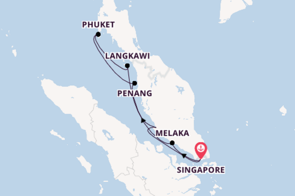 Cruising from Singapore via Langkawi