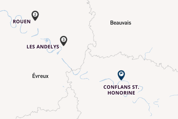 Seine ab Paris, Frankreich auf der VIVA BEYOND