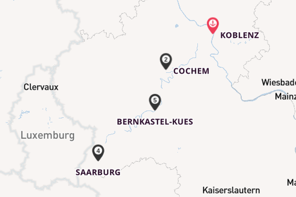Koblenz und Saarburg erleben