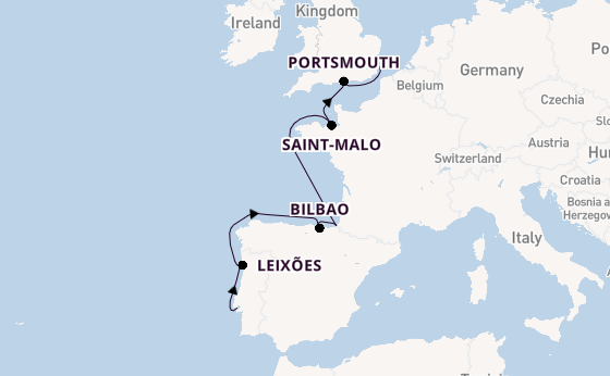 British Isles from Lisbon, Portugal with the Seabourn Quest