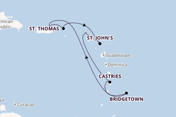Geniet van het fascinerende St. Thomas met Royal Caribbean