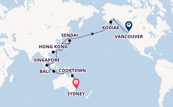 Transpacific from Sydney, Australia with the Riviera