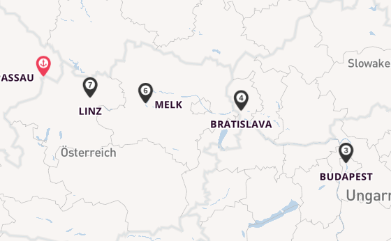 Donau ab Passau auf der MAXIMA