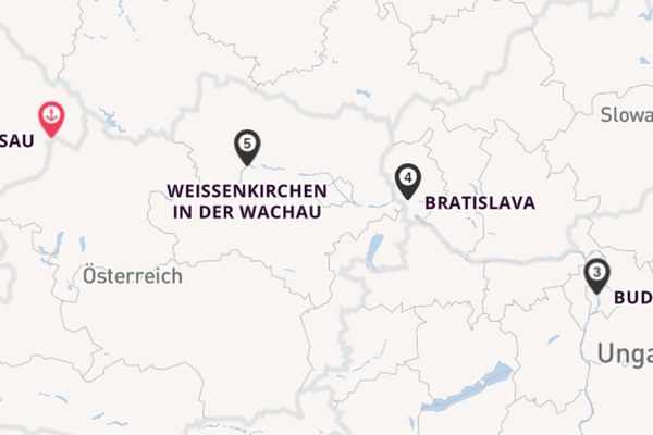 Donau ab Passau auf der MS VistaMilla
