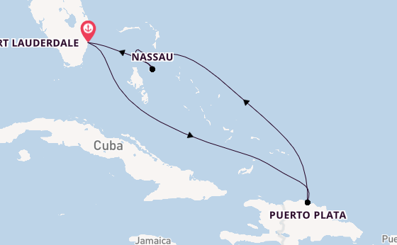 Caribbean vanaf Fort Lauderdale, Verenigde Staten met de Celebrity Beyond