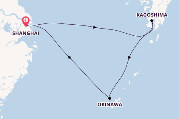 Japan from Shanghai, China with the Spectrum of the Seas
