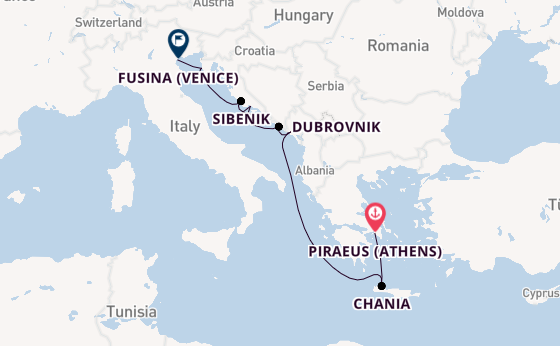 Eastern Mediterranean from United Kingdom with the Azamara Journey