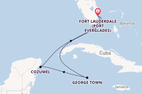 Cruising from Fort Lauderdale (Port Everglades) via George Town