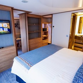 Come aboard the Viking Hemming and discover one of 8 cabin categories on a total of 4 decks that can accommodate 106 passengers. Choose your dream cabin and feel at home on board the Viking Hemming!