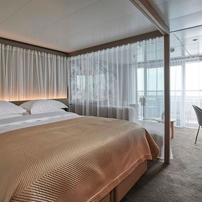 Come aboard the Scenic Eclipse II and discover one of 19 cabin categories on a total of 8 decks that can accommodate 228 passengers. Choose your dream cabin and feel at home on board the Scenic Eclipse II!