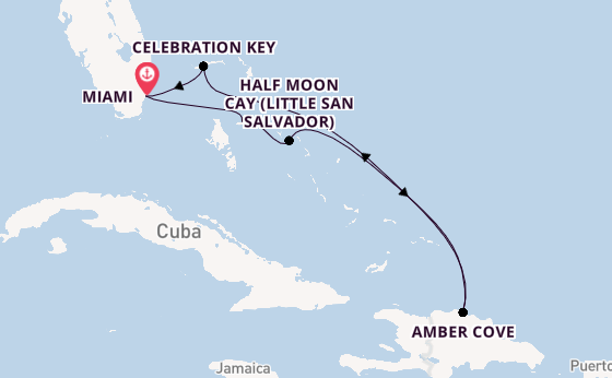 Caribbean from Australia with the Carnival Celebration