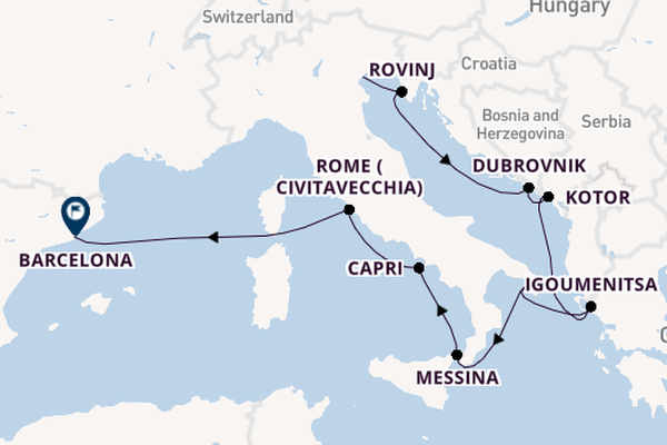 Luxury Dalmatian & Italian Gems Cruise with Venice Stay