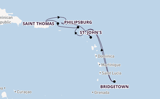 Caribbean from San Juan, Puerto Rico with the Norwegian Prima