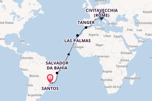Geniet van het avontuurlijke Tanger met MSC Cruises