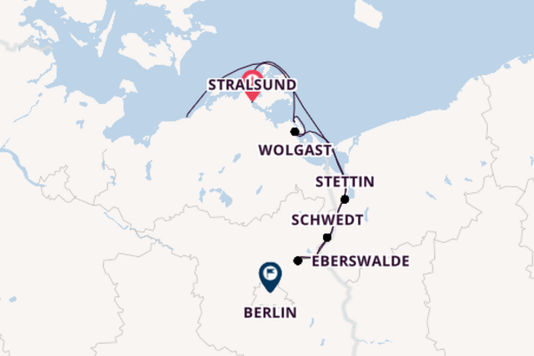 MS Princess - Mit Rad & Schiff von Stralsund nach Berlin