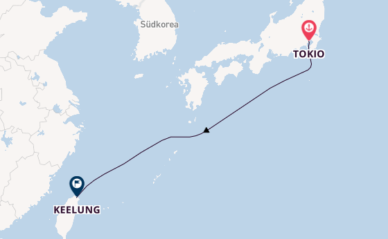 Ostasien ab Tokio, Japan auf der MSC Bellissima