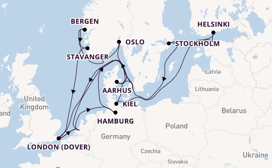 Norway from Rotterdam, Netherlands with the Nieuw Statendam