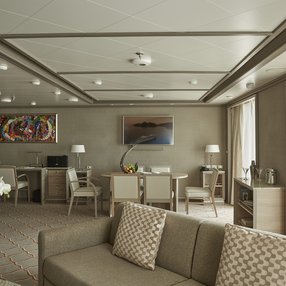 Come aboard the undefined and discover one of 22 cabin categories on a total of 8 decks that can accommodate 632 passengers. Choose your dream cabin and feel at home on board the undefined!