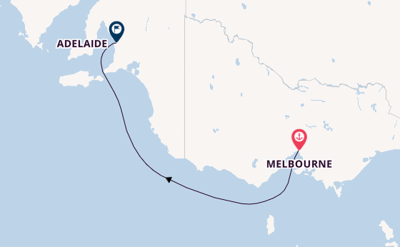Australien ab Melbourne, Australien auf der Carnival Adventure