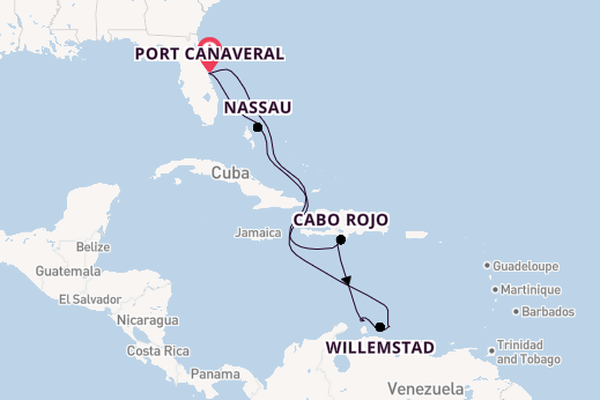 Southern Caribbean Beaches & Orlando Stay