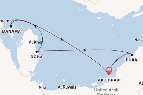 MSC Euribia 8  Abu Dhabi-Abu Dhabi