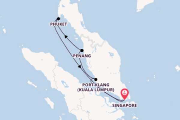 Expedition with Royal Caribbean from Singapore