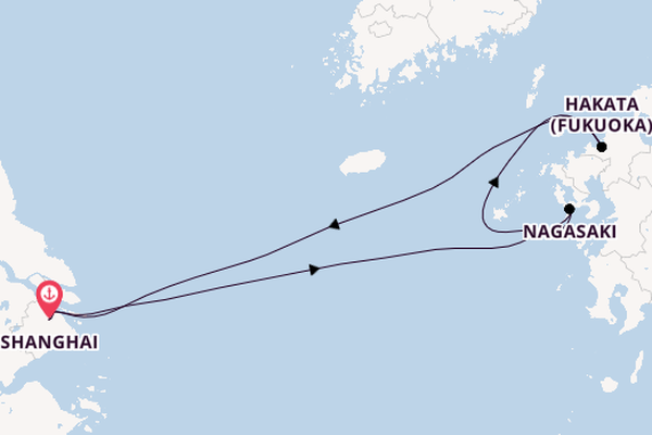 Japan from Shanghai, China with the Spectrum of the Seas