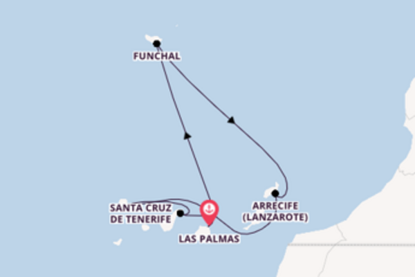 Großartige Reise ab Las Palmas, Gran Canaria
