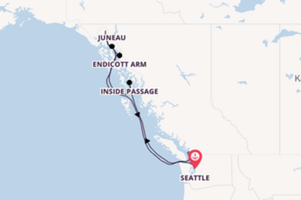 Seattle, Inside Passage und Vancouver erleben