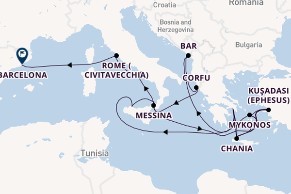 Myths, Isles & Mediterranean Icons Inclusive