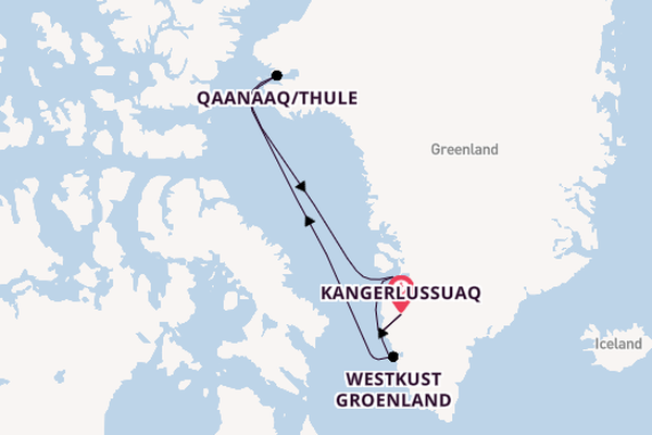 Arctica vanaf Kangerlussuaq, Groenland met de HANSEATIC inspiration